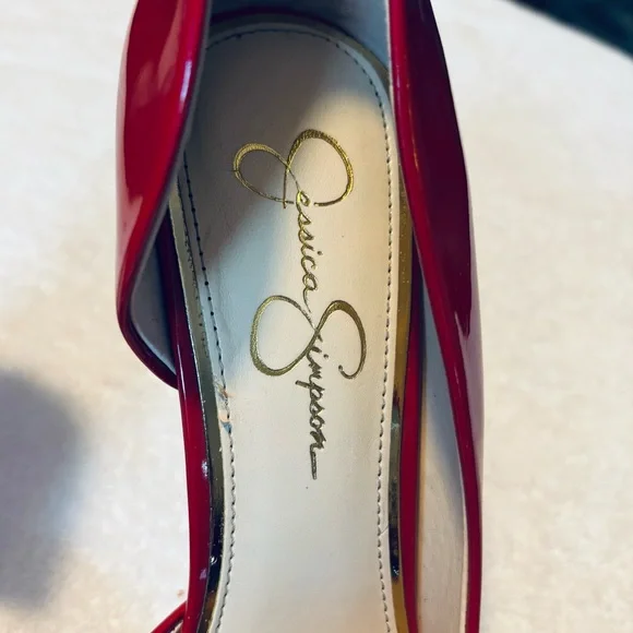 Almost Brand New Heels By JESSICA SIMPSON - Size 9M - Heel Height 4” - box 65 - Picture 9 of 10